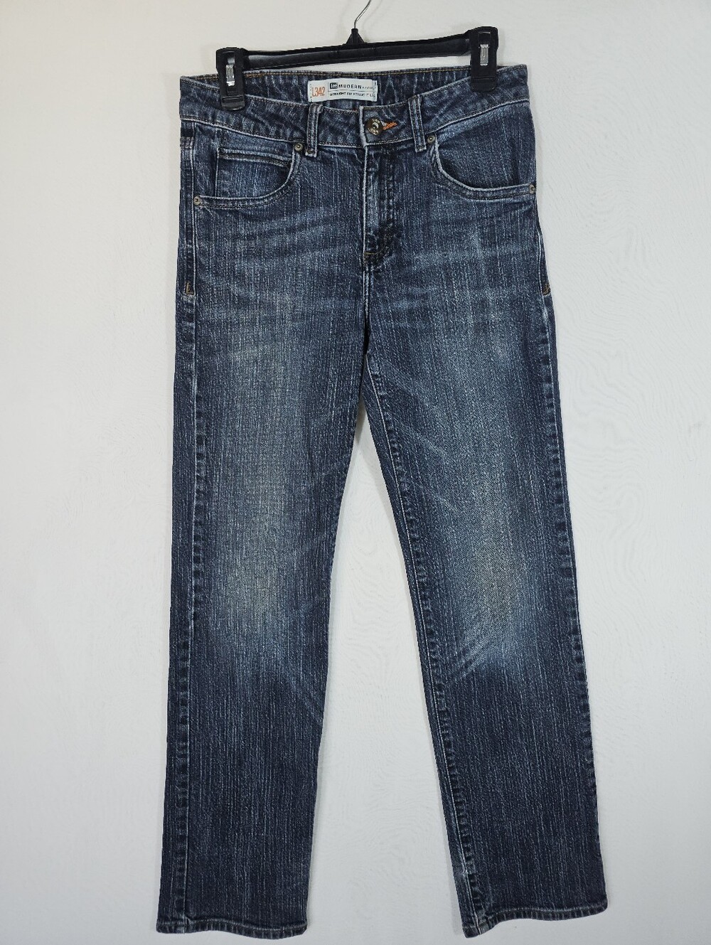 Lee Modern Series L342 Straight Fit Jeans Mens 30x32 Blue Denim